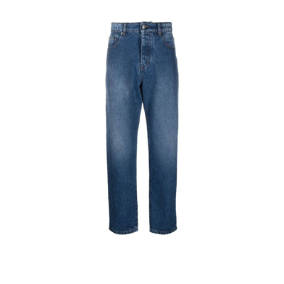 Shop Ami Alexandre Mattiussi Blue Tapered Jeans