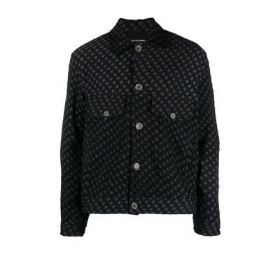 Shop Song For The Mute Black Check Worker Jacket