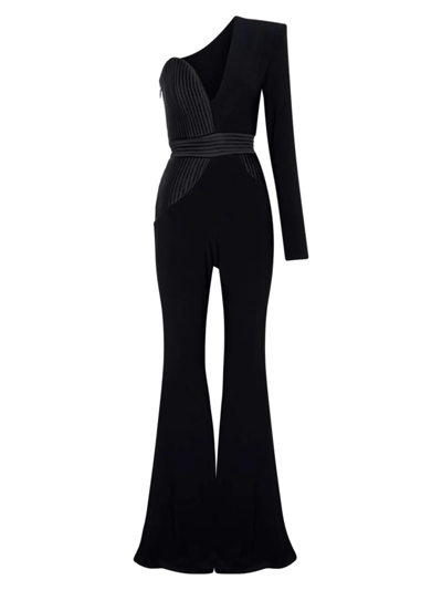 Shop Zhivago Women's Battle Lines It's No Game Jumpsuit In Black