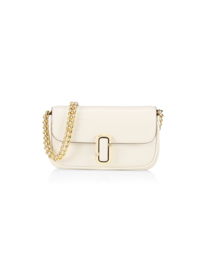 Shop Marc Jacobs Women's The J Marc Mini Shoulder Bag In Cloud White