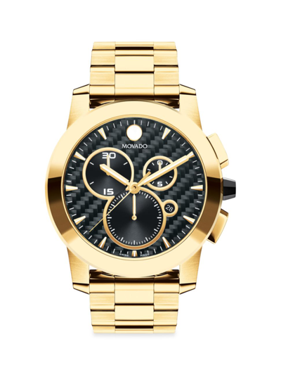 Shop Movado Men's Vizio Gold Bracelet Watch