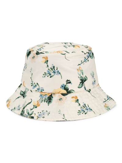 Shop Loeffler Randall Women's Floral Bucket Hat In Nova Floral