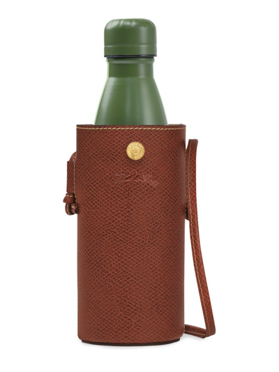 Shop Longchamp Épure Bottle Holder Crossbody Bag In Brown