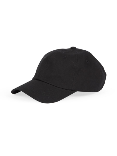 Shop Acne Studios Women's Carliy Twill Baseball Cap In Black