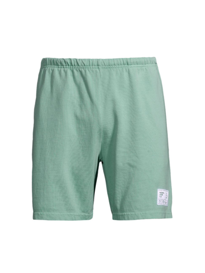 Shop Pasadena Leisure Club Men's Leisure Cotton Shorts In Glacier