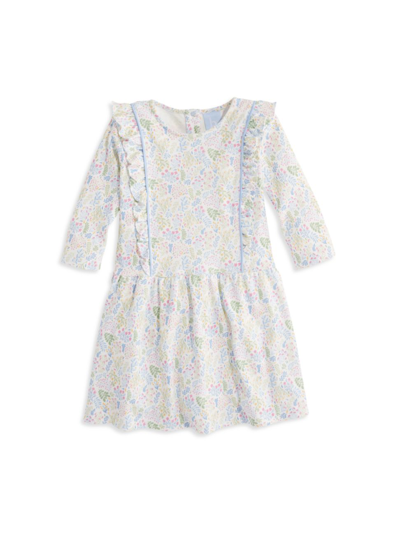 Shop Bella Bliss Little Girl's & Girl's Ruffled Pima Louise Dress In Maizy Floral