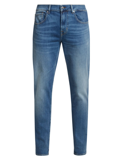 Shop 7 For All Mankind Men's Slimmy Squiggle Stretch Jeans In Intuitive