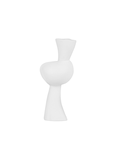 Shop Anissa Kermiche Venus Ceramic Candlestick - Matte White