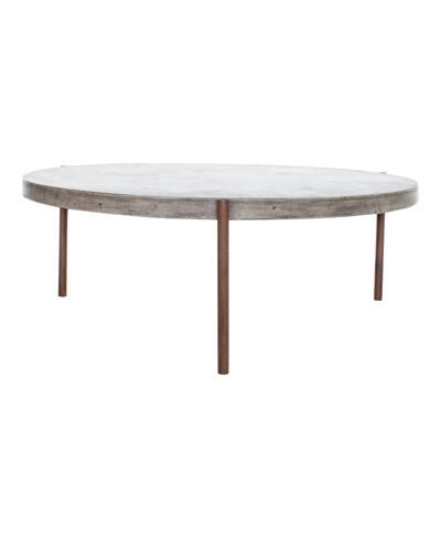 Shop Moe's Home Collection Mendez Outdoor Coffee Table In Gray