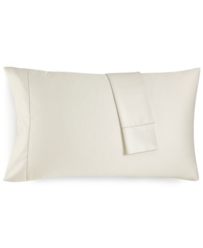 Charter Club Damask 100% Supima Cotton 550 Thread Count Pillowcase Pair, Standard, Created For Macy's Bedding In Parchment