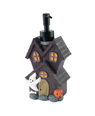 Shop Avanti Spooky House Halloween Resin Soap/lotion Pump In Black