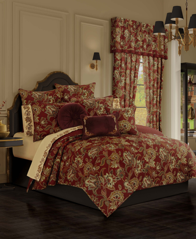 Shop Royal Court Closeout!  Montecito 3-pc. Quilt Set, Full/queen In Red