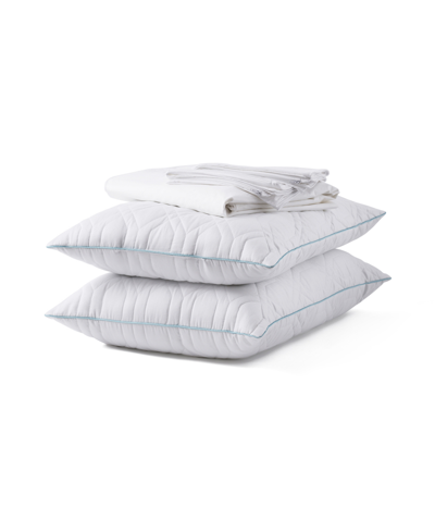 Shop Allied Home Tencel Soft And Breathable 5 Piece Mattress Protector Set, King In White