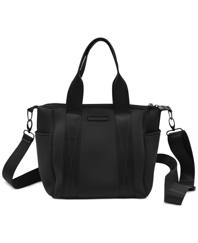 Shop Mytagalongs Mytagaglongs Everleigh Mini Commuter Bag In Black