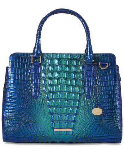 Brahmin Ombre Melbourne Collection Stacey Infusion Top Zip Satchel
