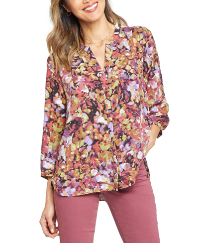 Shop Nydj Pleated Blouse In Harpeth Hills