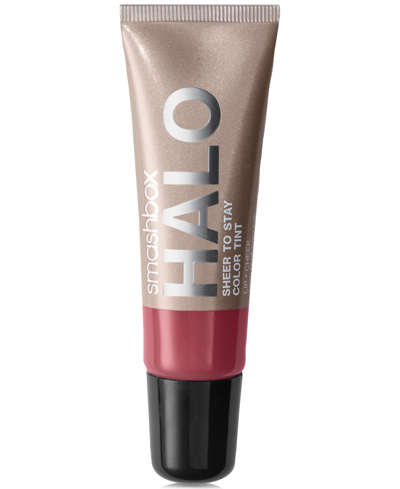 Shop Smashbox Halo Sheer To Stay Lip + Cheek Tint, 0.34 Oz. In Pomegranate (cranberry)
