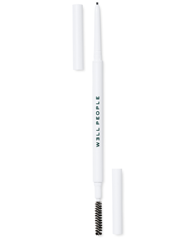 Shop Well People Expressionist Brow Pencil In Soft Black