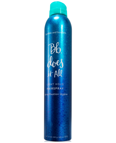 Shop Bumble And Bumble Does It All Hairspray, 10oz. In No Color