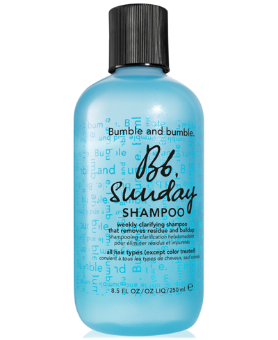 Shop Bumble And Bumble Sunday Shampoo, 8.5oz. In No Color