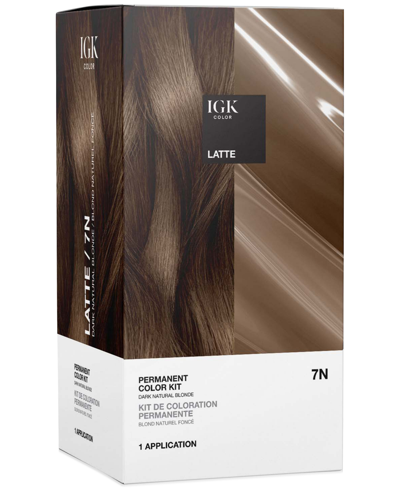 Shop Igk Hair 6-pc. Permanent Color Set In Latte