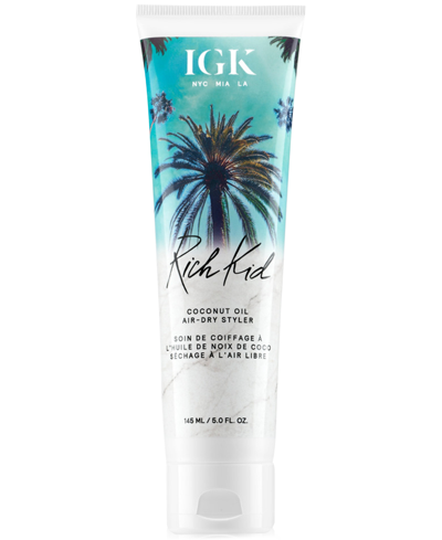 Shop Igk Hair Rich Kid Coconut Oil Air-dry Styler