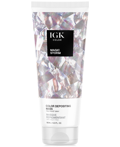 Shop Igk Hair Color Depositing Mask In Magic Storm