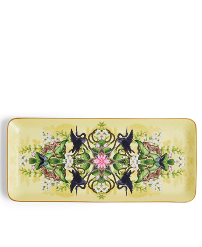 Shop Wedgwood Waterlily Sandwich Tray In Multi