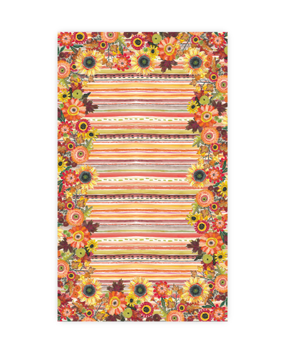 Shop Laural Home Harvest Snippets Tablecloth, 70" X 120" In Multi