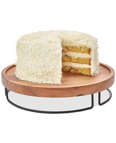 Shop The Cellar Multipurpose Cake Stand And Tray, Created For Macy's