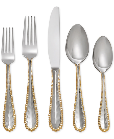 Michael Aram 5-piece Molten Golden Flatware Place Setting