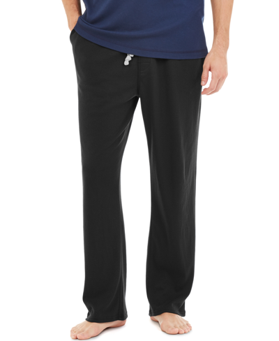Shop Nautica Knit Pajama Pants In Black