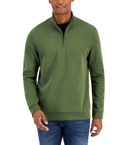 Alfani Men's Zip-Front Sweater Jacket, Created for Macy's - Macy's