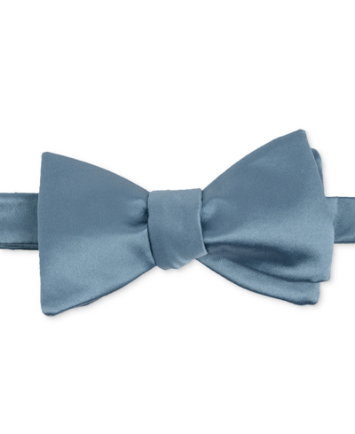 Shop Construct Men's Satin Self-tie Bow Tie In Hydrangea