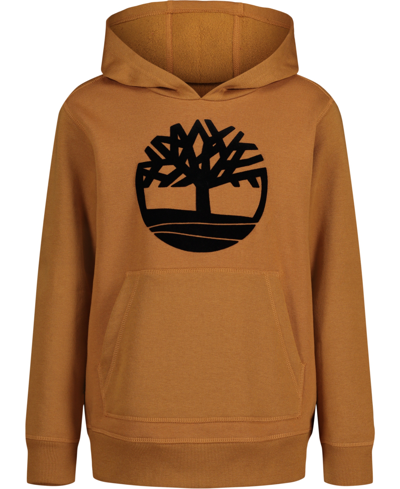 Timberland Big Boys Smith Pullover Hoodie Sweatshirt In Wheat | ModeSens