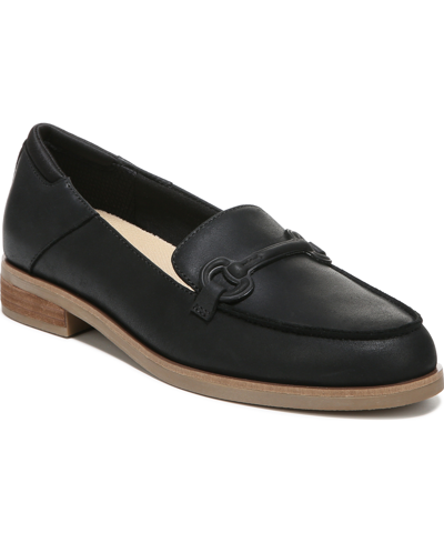 Shop Dr. Scholl's Original Collection Women's Avenue Loafers In Black Leather