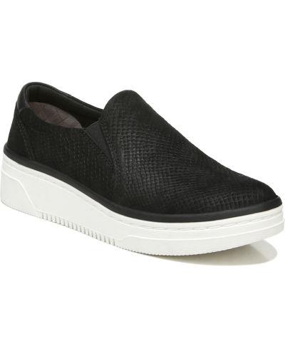 Shop Dr. Scholl's Original Collection Women's Everywhere Slip-ons In Black Leather