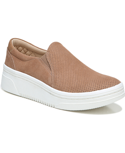 Shop Dr. Scholl's Original Collection Women's Everywhere Slip-ons In Honey Suede