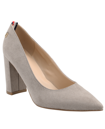 Tommy Hilfiger Women's Abilene High Heel Pumps Women's Shoes In Taupe |  ModeSens