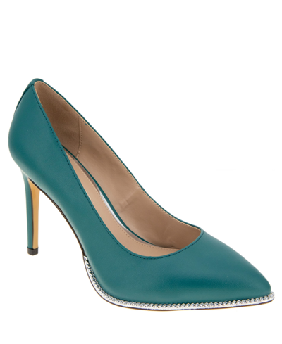 Shop Bcbgeneration Women's Harlia Pointy Toe Pump In Pacific