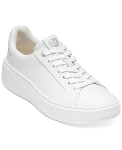 Shop Cole Haan Women's Grandpro Topspin Sneakers In White