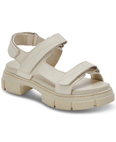 Shop Aqua College Women's Hux Waterproof Sandals, Created For Macy's Women's Shoes In Bone
