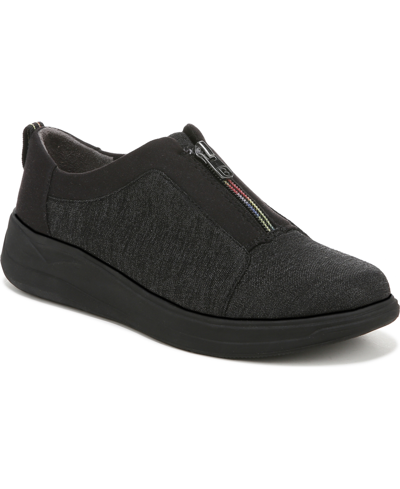 Shop Bzees Take It Easy Washable Sneakers In Black Shimmer Fabric