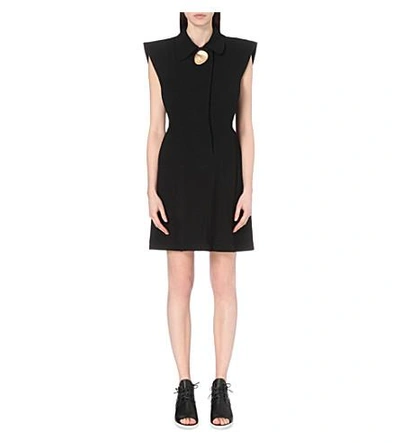 Shop Opening Ceremony Talene Crepe Dress In Black