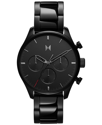 Shop Mvmt Men's Chronograph Airhawk Black-tone Stainless Steel Bracelet Watch 42mm