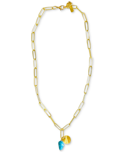 Shop Minu Jewels Clip Chain Necklace In Gold