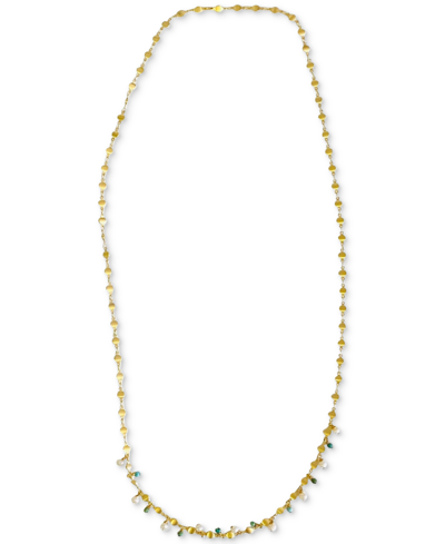 Shop Minu Jewels Deco Chain Necklace In Gold