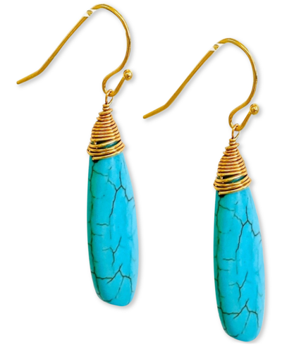 Minu Jewels Reka Earrings In Gold