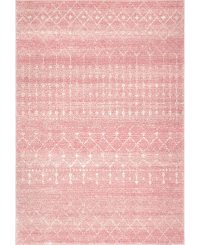 Shop Nuloom Bodrum Moroccan Blythe 3' X 5' Area Rug In Pink