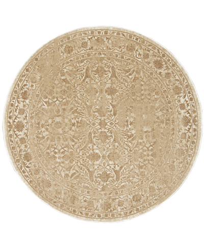 KM HOME CLOSEOUT! KM HOME CANTU 3564 5'3" X 5'3" ROUND AREA RUG 